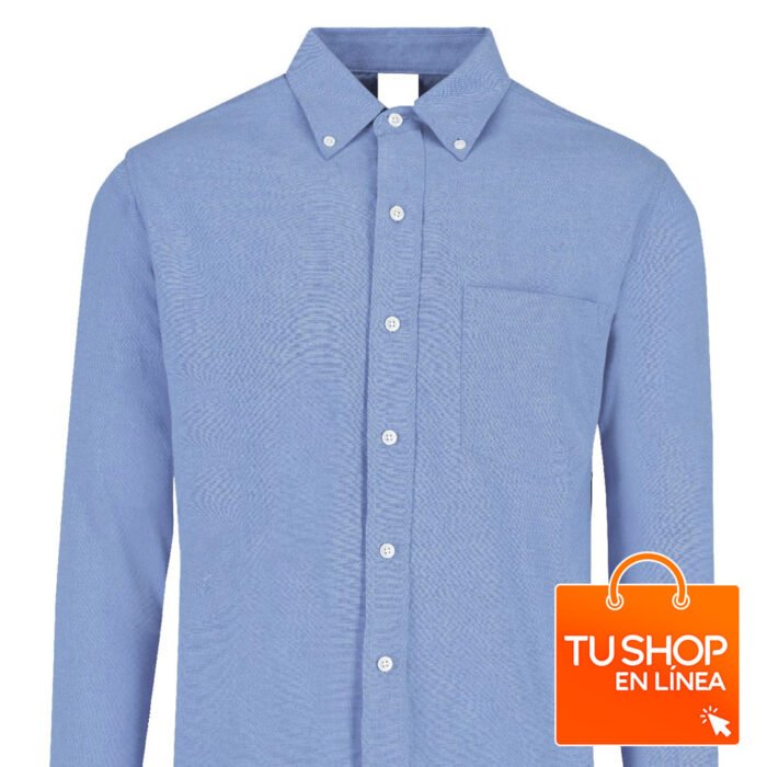 CAMISA AZUL CIELO, talla mediana
